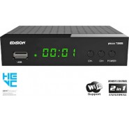 Edision Picco T265 Ψηφιακός Δέκτης Mpeg-4 Full HD (1080p) με Λειτουργία PVR (Εγγραφή σε USB) Σύνδεσεις SCART / HDMI / USB